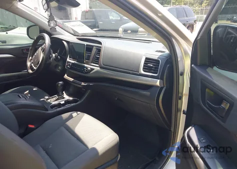 2019 Toyota Highlander Le from USA, damaged, VIN 5TDZARFH0KS061239